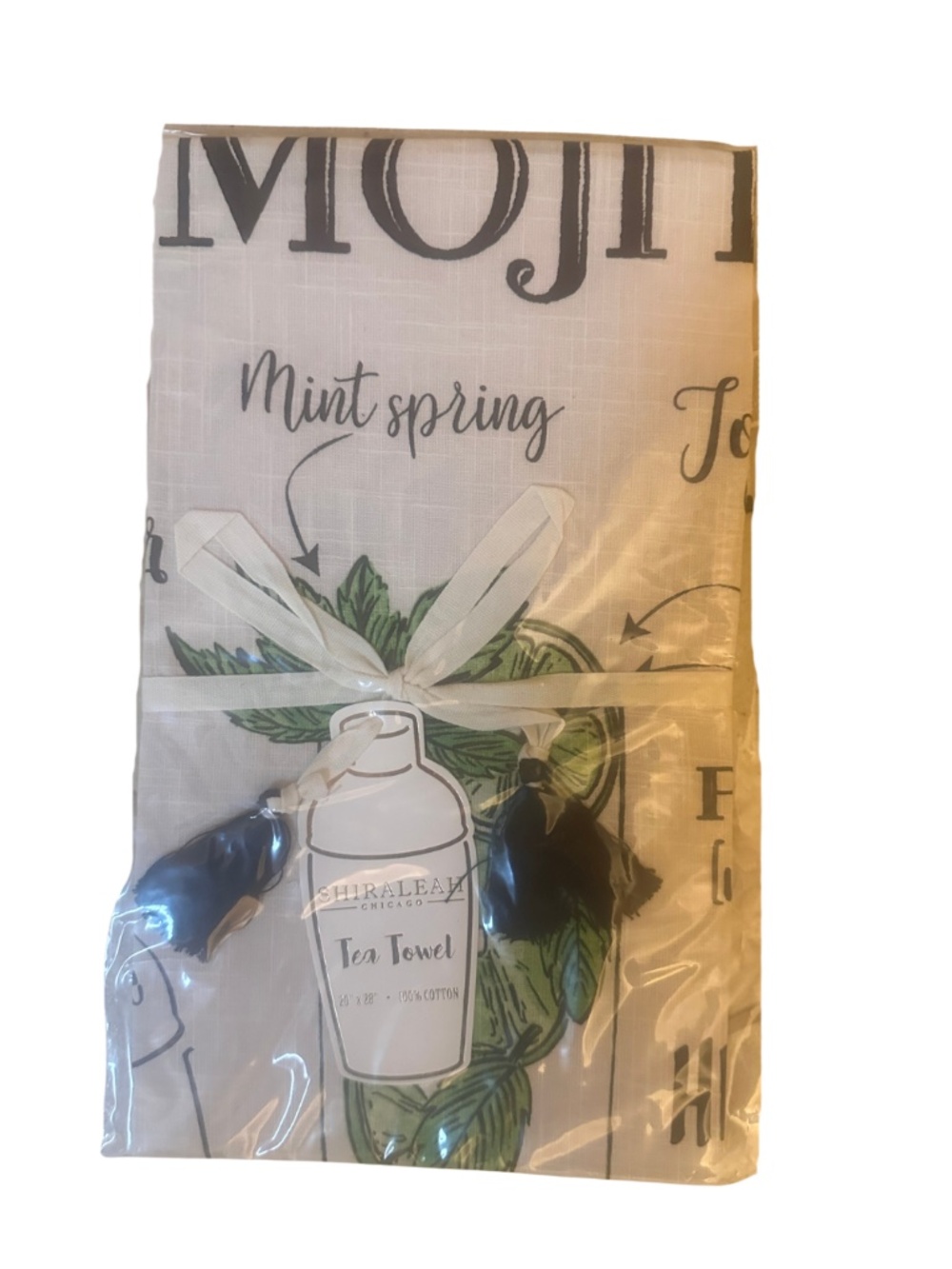 NEW Shiraleah Mojito Tea Towel